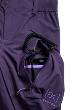 BURTON Women's [ak] Swash Insulated GORE-TEX 2L Snow Pants Nightshade Purple 2027 Women's Snow Pants Burton 