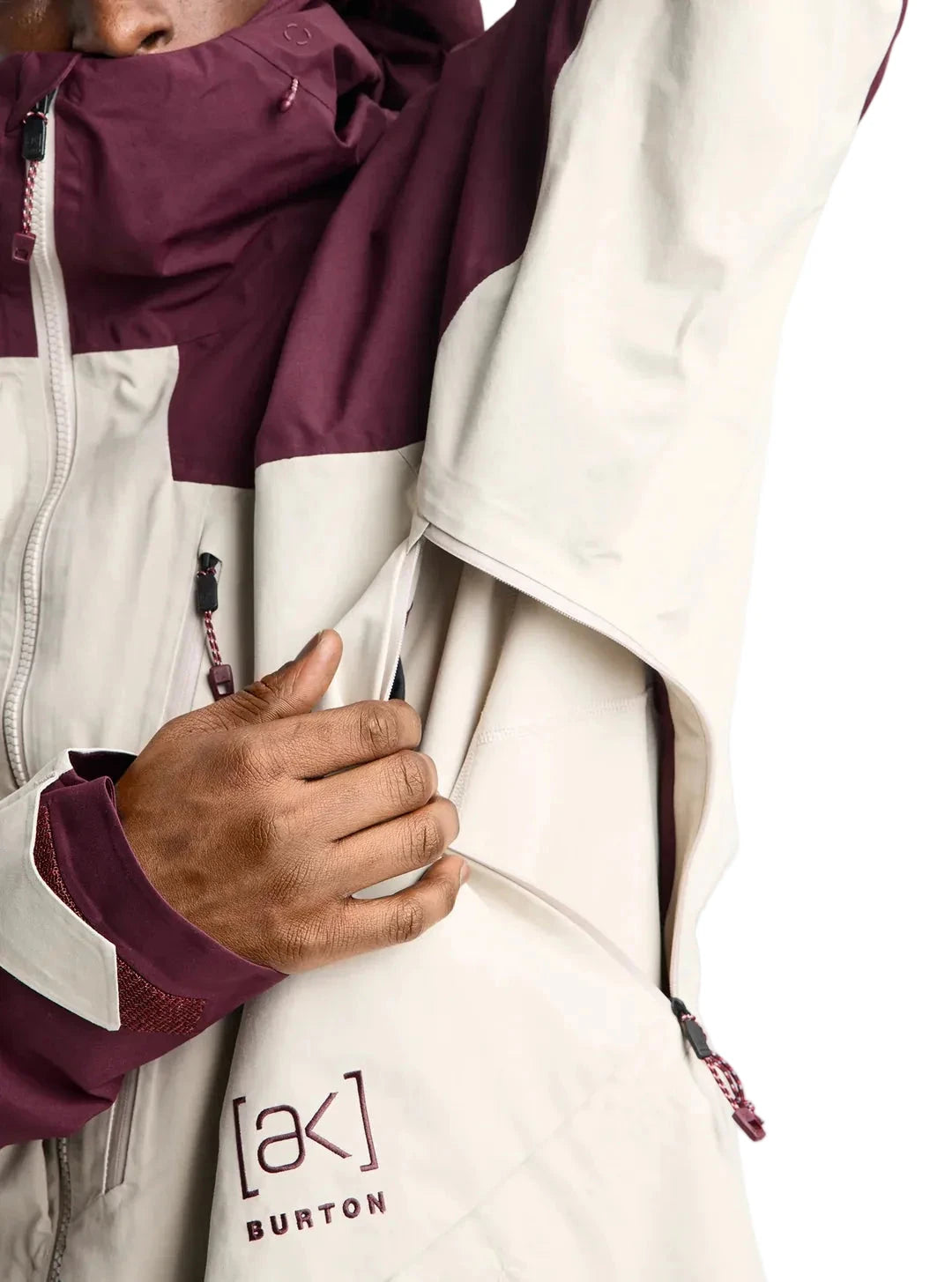 BURTON [ak] Cyclic GORE-TEX 2L Snow Jacket Rum Raisin/Chinchilla Gray 2027 Men's Snow Jackets Burton 