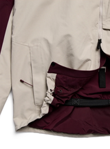 BURTON [ak] Cyclic GORE-TEX 2L Snow Jacket Rum Raisin/Chinchilla Gray 2027 Men's Snow Jackets Burton 