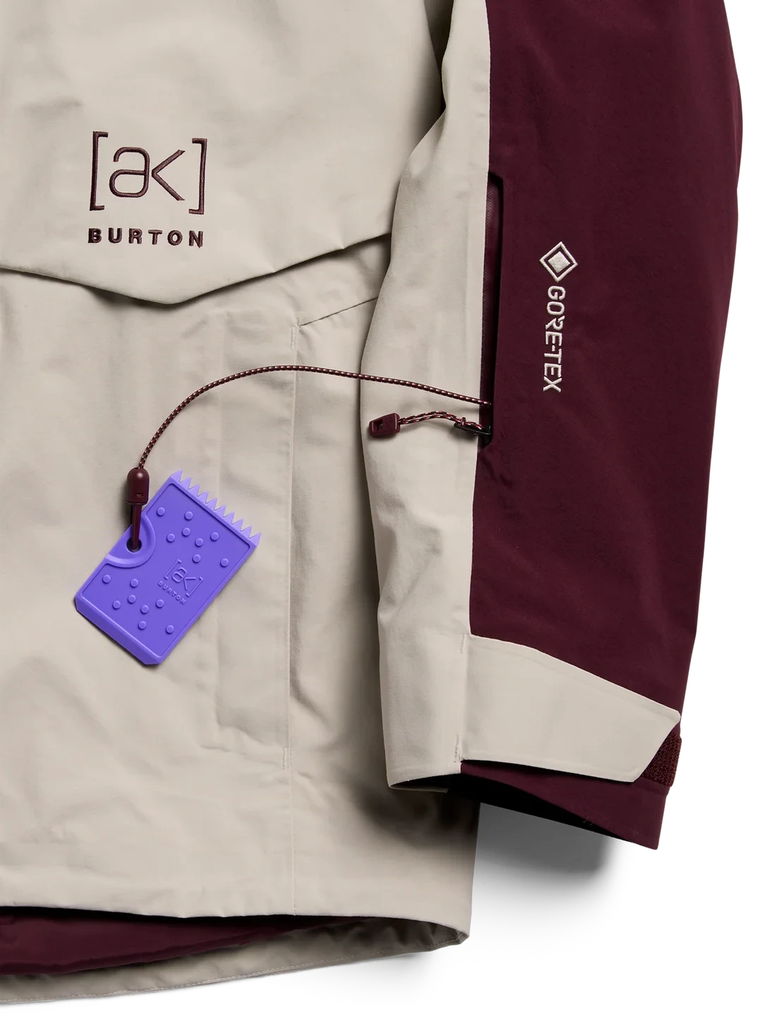 BURTON [ak] Cyclic GORE-TEX 2L Snow Jacket Rum Raisin/Chinchilla Gray 2027 Men's Snow Jackets Burton 
