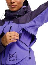 BURTON Women's [ak] Cyclic GORE-TEX 2L Snow Jacket Nightshade Purple/Purple Voltage 2027 Women's Snow Jackets Burton 