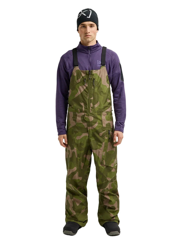 BURTON [ak] Cyclic GORE-TEX 2L Bib Snow Pants Keel Camo 2027 Men's Snow Bib Pants Burton 