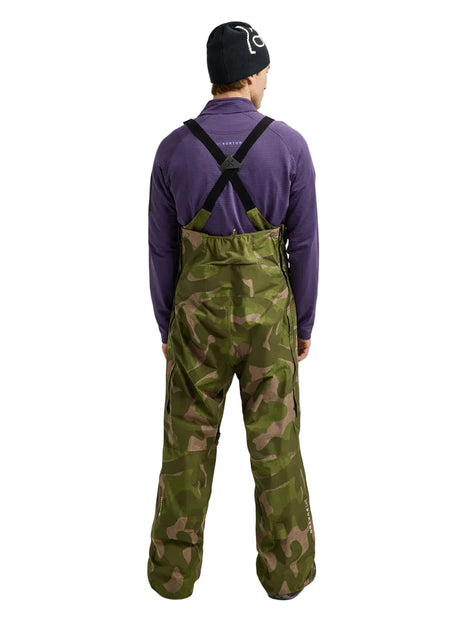 BURTON [ak] Cyclic GORE-TEX 2L Bib Snow Pants Keel Camo 2027 Men's Snow Bib Pants Burton 