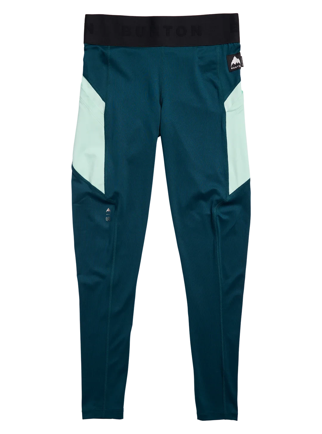 BURTON Women's Synthetic Midweight Base Layer Pants Atlantic Teal/Spring Frost Women's Base Layers Burton 