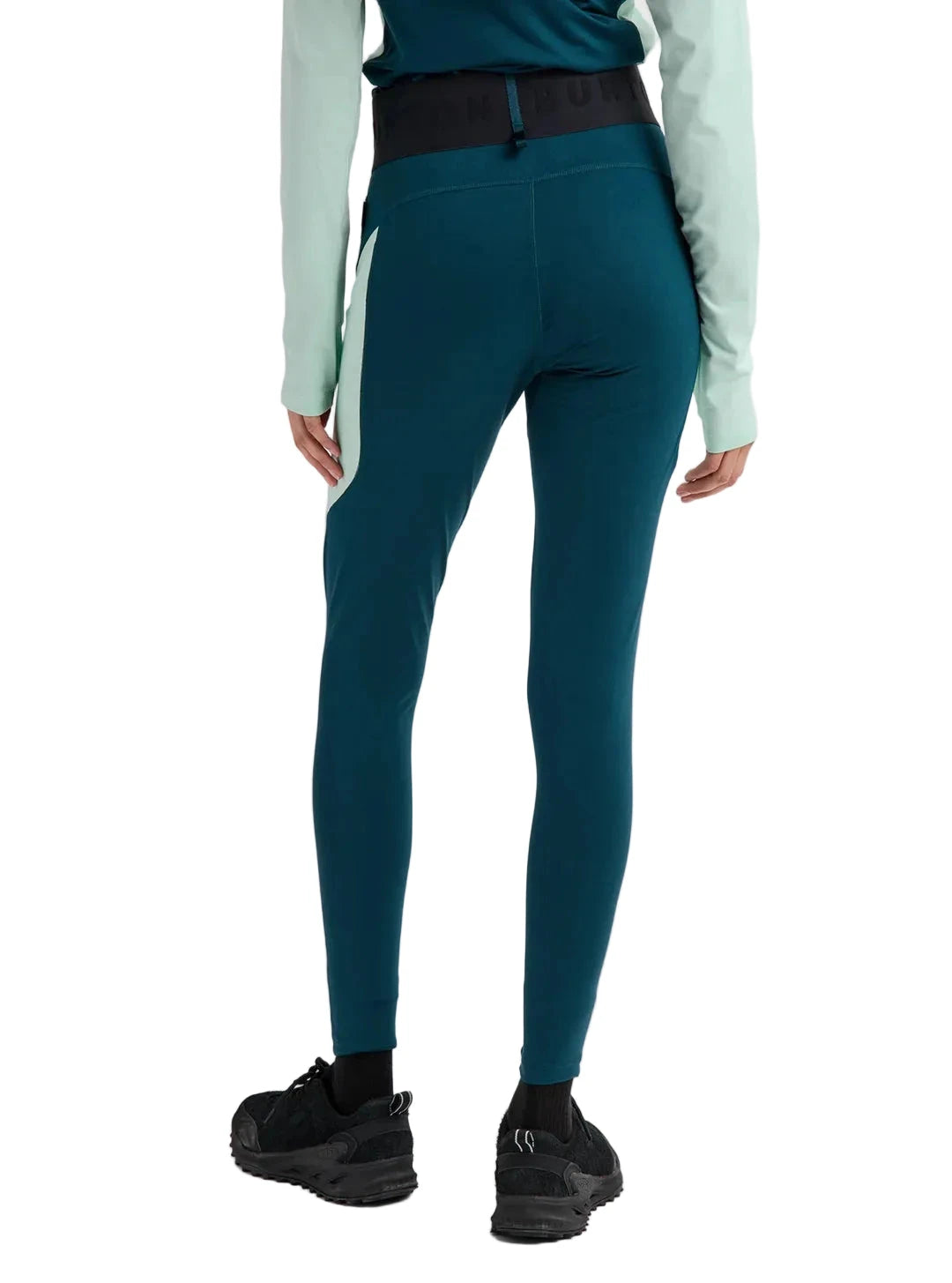 BURTON Women's Synthetic Midweight Base Layer Pants Atlantic Teal/Spring Frost Women's Base Layers Burton 
