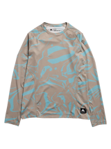 BURTON Synthetic Lightweight Base Layer Crewneck Liquid Mineral Men's Base Layers Burton 