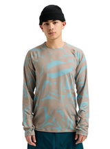 BURTON Synthetic Lightweight Base Layer Crewneck Liquid Mineral Men's Base Layers Burton 