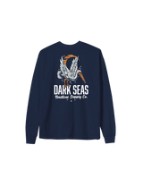 DARK SEAS Nite Flyer Long Sleeve T-Shirt Navy Men's Long Sleeve T-Shirts Dark Seas 