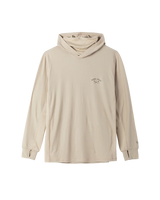 DARK SEAS Bimini Hooded UV Long Sleeve T-Shirt Khaki Men's Long Sleeve T-Shirts Dark Seas 