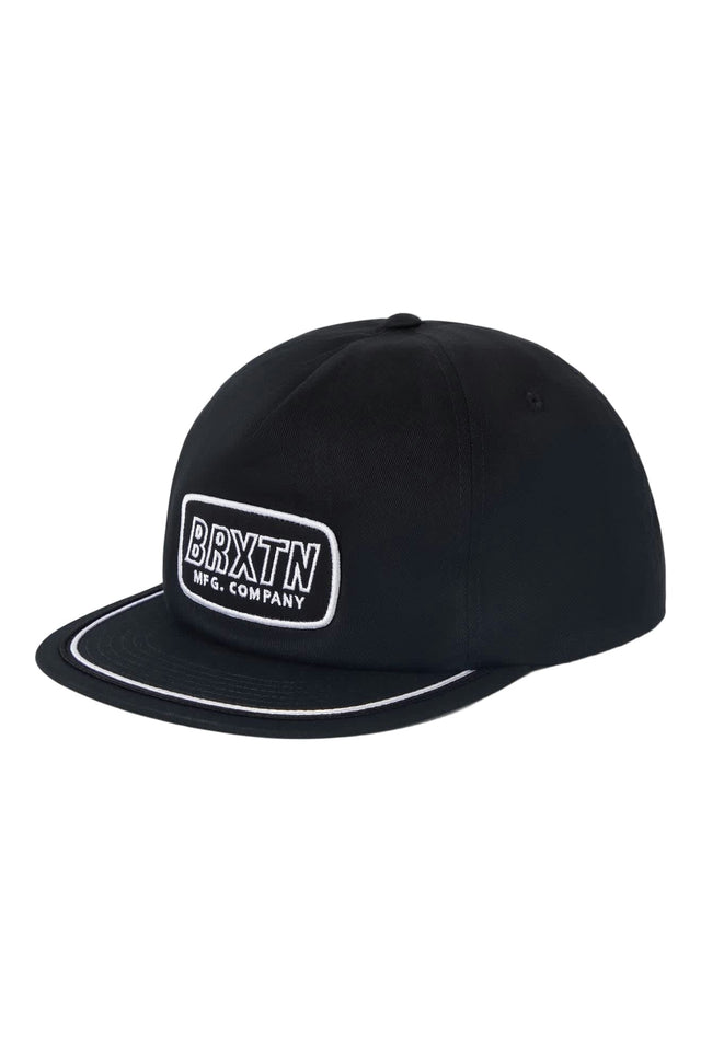 BRIXTON Telford Snapback Hat Black Men's Hats Brixton 