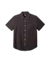 DARK SEAS Tonal Button Up Shirt Black Men's Short Sleeve Button Up Shirts Dark Seas 
