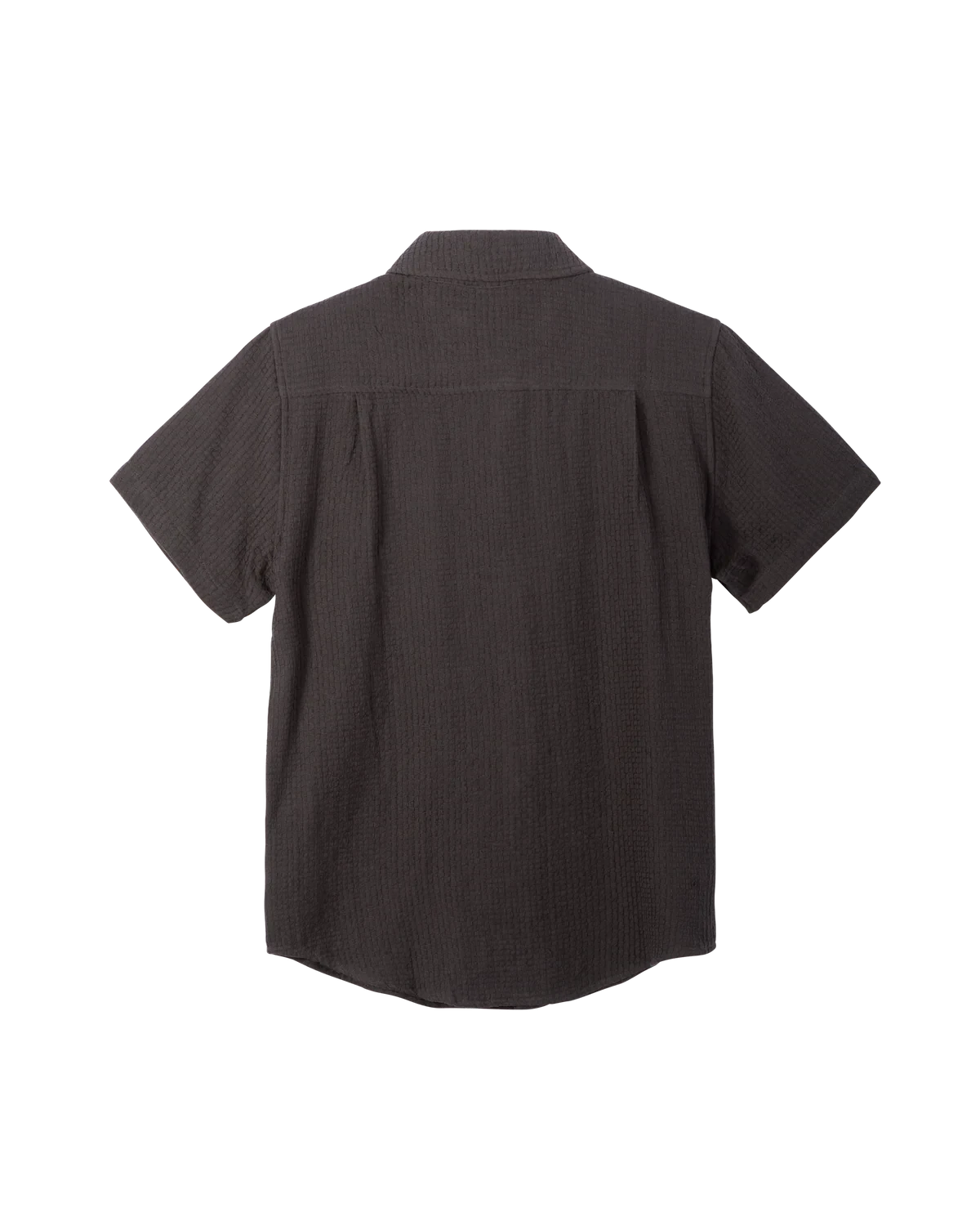 DARK SEAS Tonal Button Up Shirt Black Men's Short Sleeve Button Up Shirts Dark Seas 
