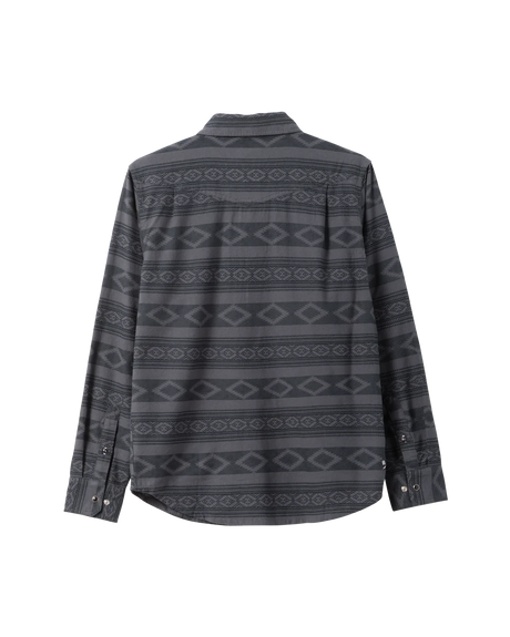DARK SEAS Austin Woven Long Sleeve Button Up Shirt Indigo Men's Long Sleeve Button Up Shirts Dark Seas 