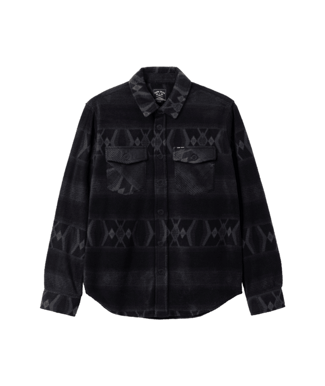 DARK SEAS Zulu II Shirt Jacket Black/Charcoal Men's Street Jackets Dark Seas 