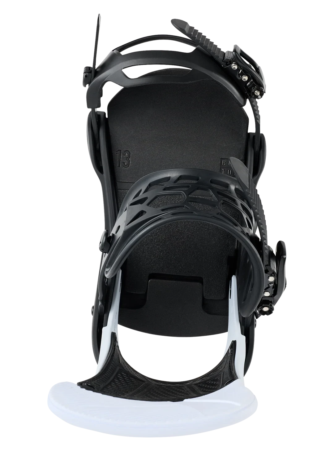 BURTON Malavita Snowboard Bindings Black/White 2027 Men's Snowboard Bindings Burton 