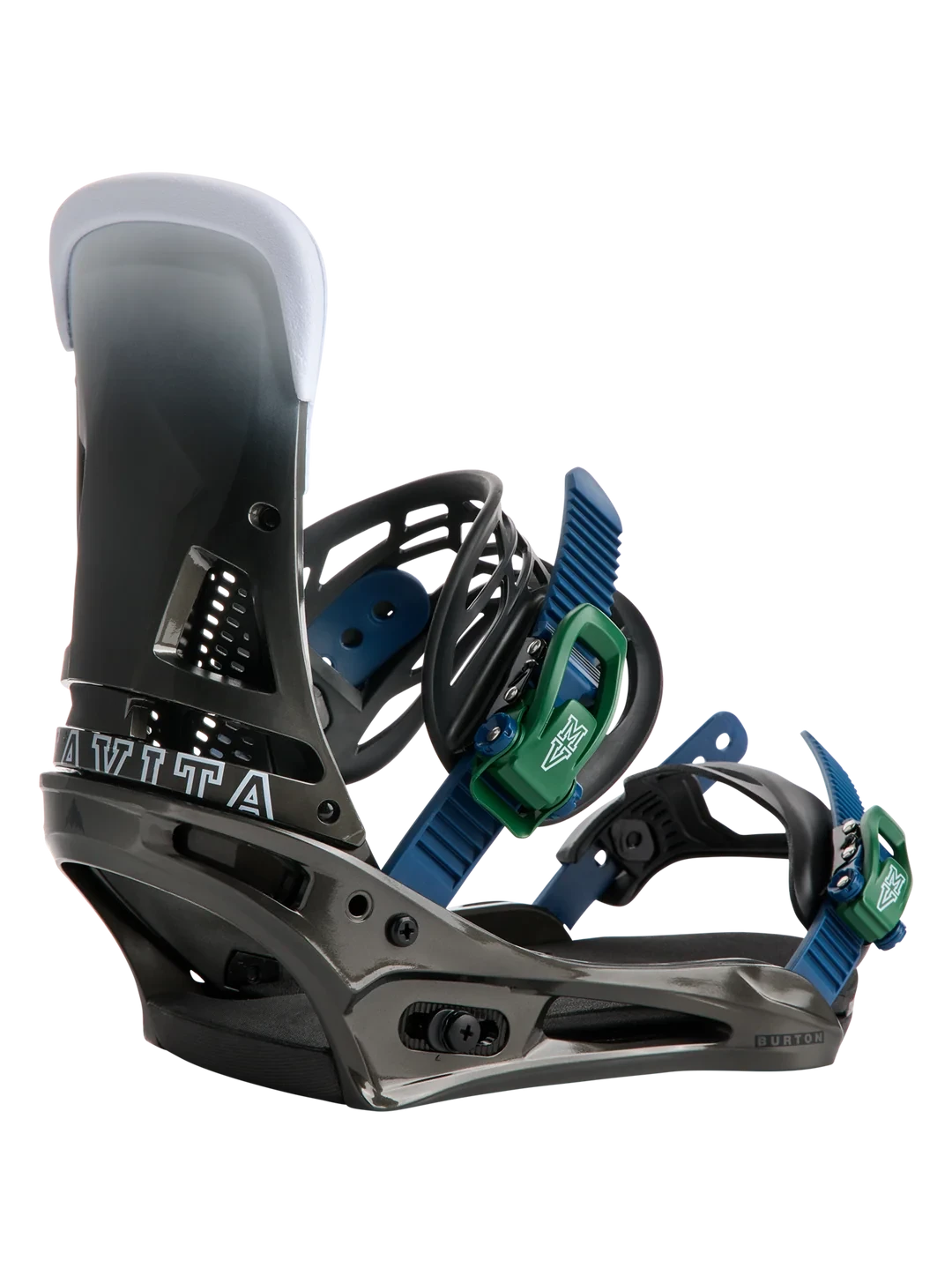 BURTON Malavita Snowboard Bindings Black Fade 2027 Men's Snowboard Bindings Burton 