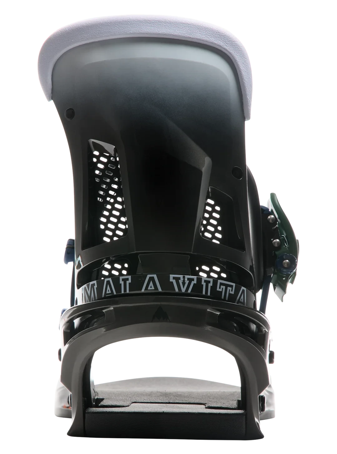 BURTON Malavita Snowboard Bindings Black Fade 2027 Men's Snowboard Bindings Burton 