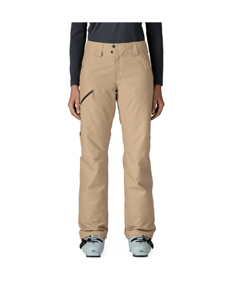 PATAGONIA Women's Insulated Powder Town Snow Pants Oar Tan 2026 Women's Snow Pants Patagonia 