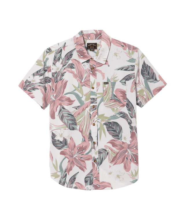 DARK SEAS Ritter Short Sleeve Button Up UV Shirt Antique Men's Short Sleeve Button Up Shirts Dark Seas 