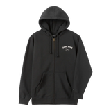DARK SEAS Keeler Zip-Up Hoodie Black Men's Zip Hoodies Dark Seas 