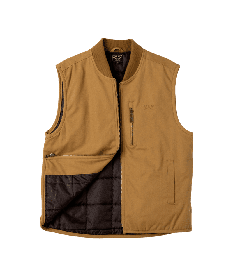 DARK SEAS Seamus Vest Bronze Men's Street Jackets Dark Seas 