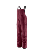 PATAGONIA Women's Powder Town Bib Snow Pants Berry Fig 2027 Women's Snow Bib Pants Patagonia 