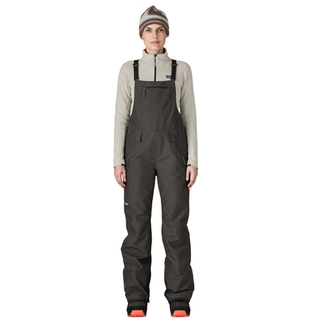 PATAGONIA Women's Powder Town Bib Snow Pants Black 2026 Women's Snow Bib Pants Patagonia 