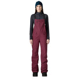 PATAGONIA Women's Powder Town Bib Snow Pants Berry Fig 2027 Women's Snow Bib Pants Patagonia 