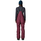 PATAGONIA Women's Powder Town Bib Snow Pants Berry Fig 2027 Women's Snow Bib Pants Patagonia 