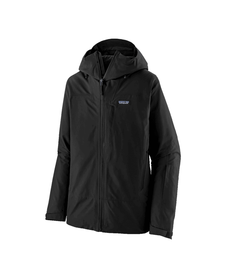PATAGONIA Storm Shift GORE-TEX Snow Jacket Black With Black Men's Snow Jackets Patagonia 