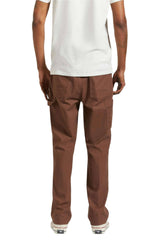 BRIXTON Builders Carpenter Stretch Pant Pinecone Brown Men's Pants Brixton 