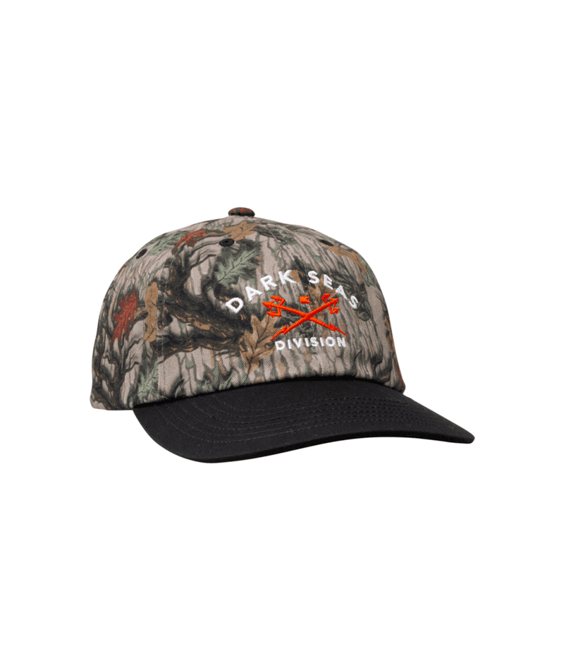 DARK SEAS Tridents Trucker Hat Camo Men's Hats Dark Seas 
