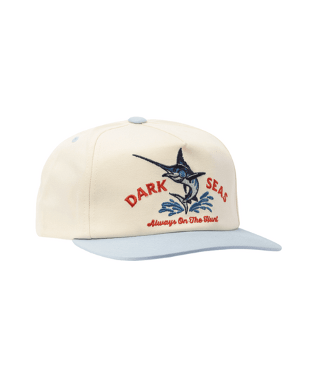 DARK SEAS Vapor Snapback Hat White Men's Hats Dark Seas 