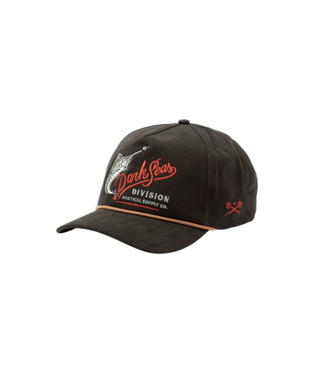 DARK SEAS Reyes Snapback Hat Black Men's Hats Dark Seas 