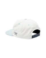 DARK SEAS Supplier Snapback Hat White/Aqua Men's Hats Dark Seas 