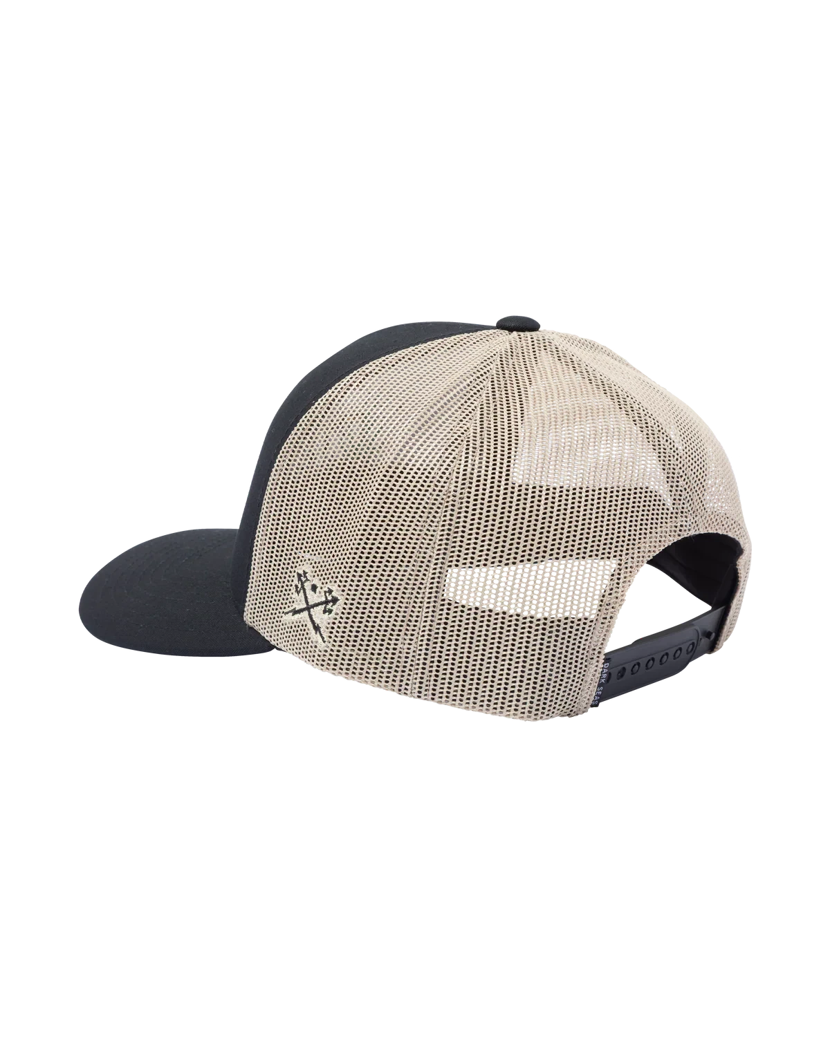 DARK SEAS Bashford Trucker Hat Black Men's Hats Dark Seas 
