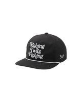 DARK SEAS Wishin Nylon Snapback Hat Black Men's Hats Dark Seas 