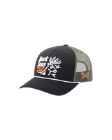 DARK SEAS Bucked Trucker Hat Black Men's Hats Dark Seas 
