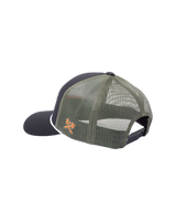 DARK SEAS Bucked Trucker Hat Black Men's Hats Dark Seas 
