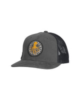 SALTY CREW Boy's Tentacles Retro Trucker Hat Dark Gray Boy's Hats Salty Crew 