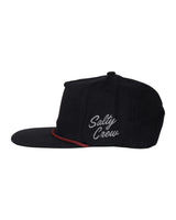 SALTY CREW Coastal Snapback Hat Black Men's Hats Salty Crew 