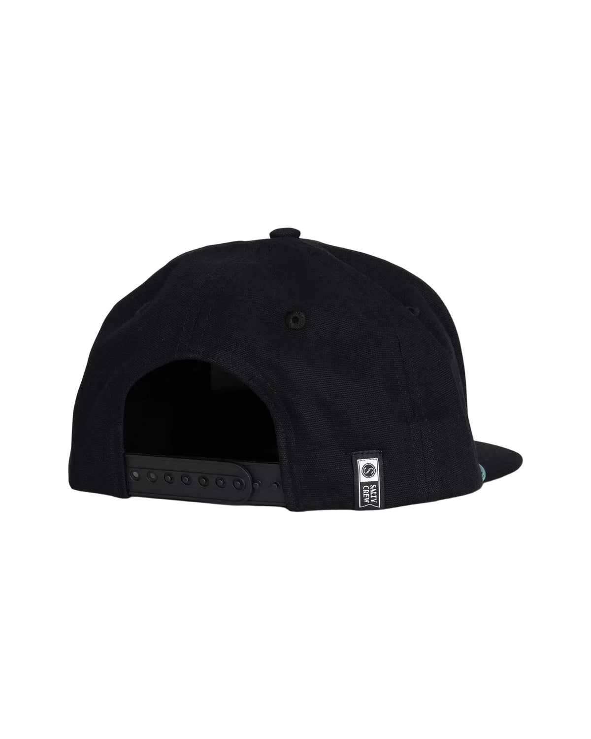 SALTY CREW Boy's Hooked Up Snapback Hat Black Boy's Hats Salty Crew 