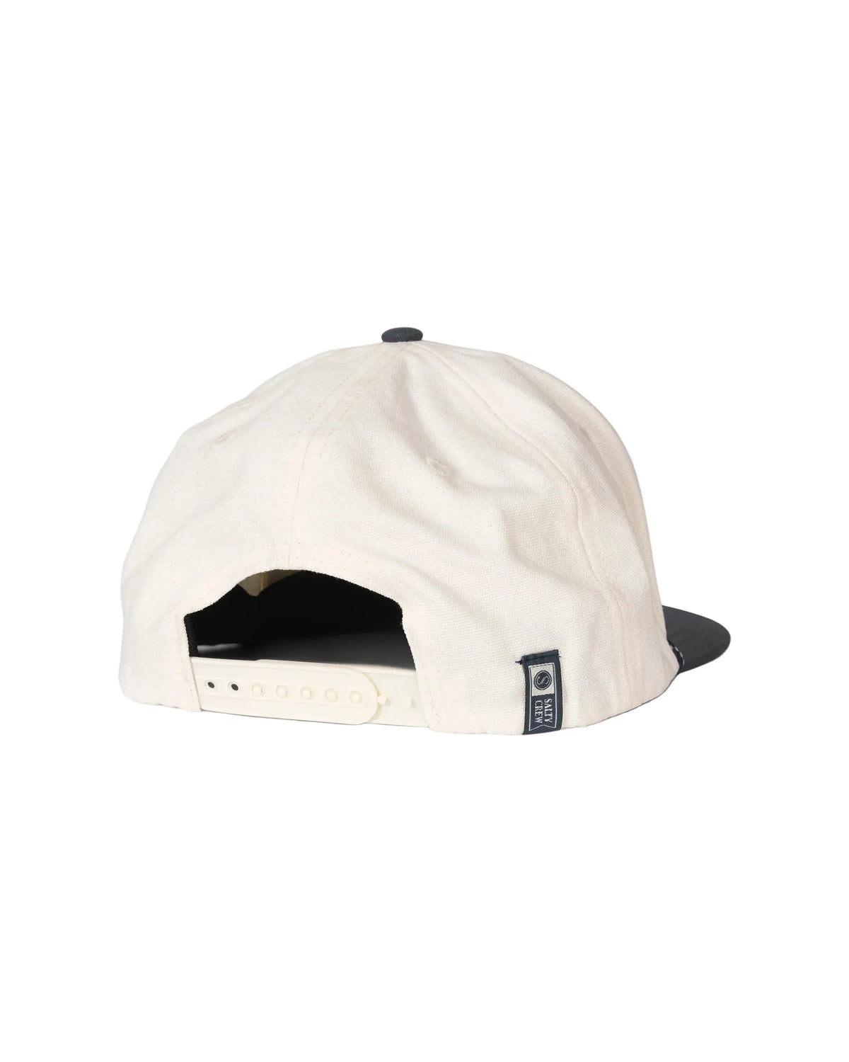 SALTY CREW Hooked Up Snapback Hat Off White/Navy Men's Hats Salty Crew 