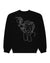 BEYOND MEDALS Angel Sweater Black Men's Sweaters Beyond Medals 