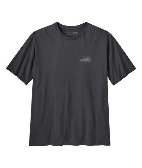 PATAGONIA 73' Skyline Organic T-Shirt Ink Black Men's Short Sleeve T-Shirts Patagonia 