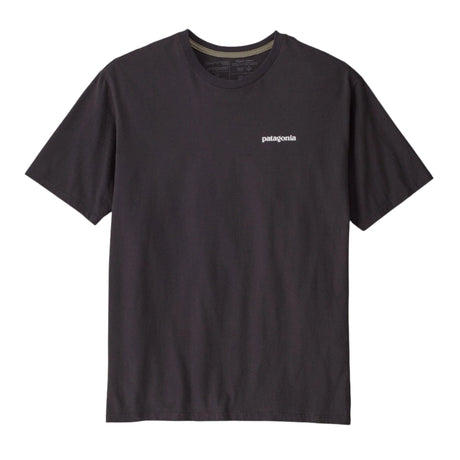 PATAGONIA Home Water Trout Organic T-Shirt Ink Black Men's Short Sleeve T-Shirts Patagonia 