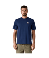 PATAGONIA Take a Stand Responsibili-Tee T-Shirt Pine Stream: Clement Blue Men's Short Sleeve T-Shirts Patagonia 