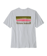 PATAGONIA Take a Stand Responsibili-Tee T-Shirt Rainbow Run/White Men's Short Sleeve T-Shirts Patagonia 