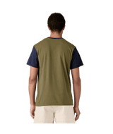 PATAGONIA Shop Sticker Pocket T-Shirt Tent Green Men's Short Sleeve T-Shirts Patagonia 