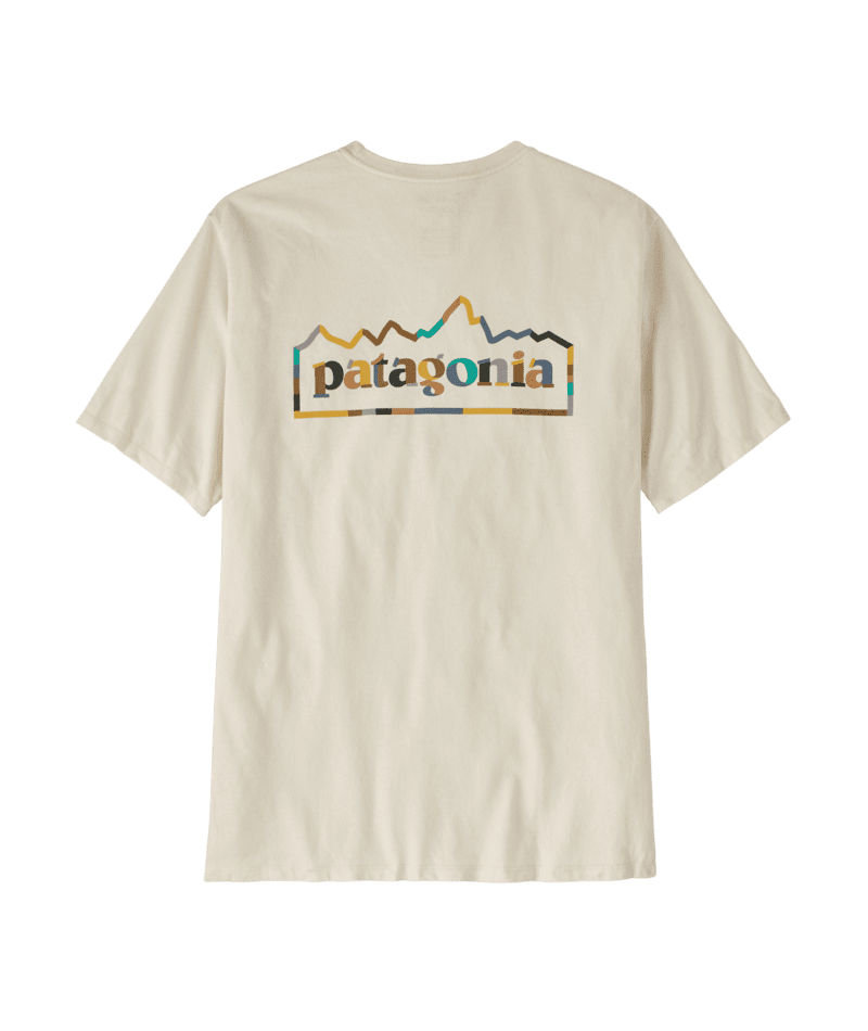 PATAGONIA Unity Fitz Responsibili-Tee T-Shirt Birch White Men's Short Sleeve T-Shirts Patagonia 